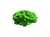 TCM FX Confettis métalliques rectangulaires 55x18mm, vert, 1kg