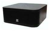 W Audio CBS110SA Powered Subwoofer 1 x 10" Black Installation Speaker