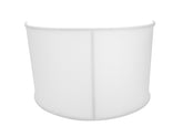 OMNITRONIC Mobile DJ Screen Curved incl. Cover White