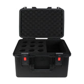 eLumen8 Rock Box Mikrofonkoffer Flightcase ABS Touring Band DJ Wasserdicht Heavy Duty