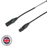 eLumen8 Câble DMX XLR mâle Neutrik 3 broches 10 m - XLR femelle 3 broches