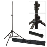 Equinox Lichtstativ Stativ (35 mm) inkl. Tragetasche DJ Disco Lichtstativ