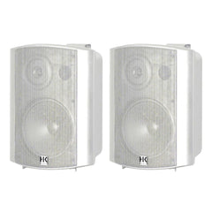2x HK Audio Install Speaker White 6.5" PA Sound System 120W 100V 8OHM