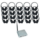 20x DAP Silent Disco Wireless Headphones 3 Channels 20 Pack