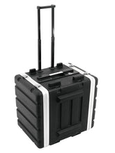 Kunststoff-Rack 19, 7HE, DD/Wagen, schwarz