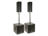 FBT Audio VN 2500 Package 3200 watts RMS Active PA System