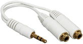 AV:Link 3.5mm stereo headphone splitter lead