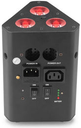 STAGG SLI BAT34 Battery Truss Light 3x 4W RGBW LED