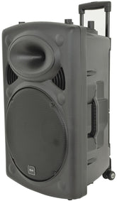 178.846UK QTX QR15PA Tragbares PA-System, kabelloses Mikrofon und USB-Player, batteriebetrieben *B-Ware