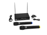 Omnitronic Vhf-102 Wireless Mic System 214.35/201.60Mhz