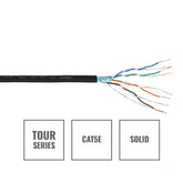 eLumen8 TOUR CAT5E Solid Core Datenkabel CAT5ESL 100 m