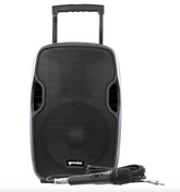 Gemini AS-012TOGO Portable Battery Bluetooth 1000W 12" Speaker inc mic
