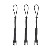 ELLER Ergodyne abnehmbare Lanyard-Schlaufen, Schwarz (3er-Set)