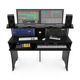 Glorious Work Bench Black Working Console for Home and Studio
