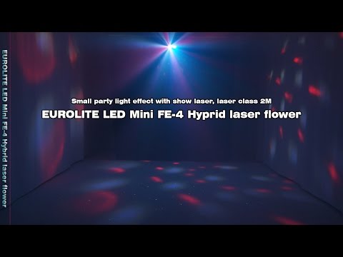 Eurolite Led Mini Fe-4 Hybrid Laser Flower