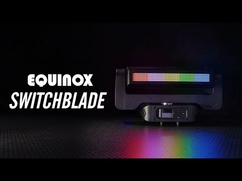 Equinox Switchblade Moving Head LED Beam + Wash/Strobe Effect DMX Lighting