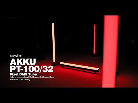 EUROLITE AKKU PT-100/32 Pixel DMX Tube Battery Powered