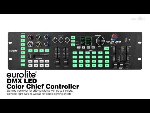 Eurolite DMX LED Colour Chief Controller Lighting Desk Control