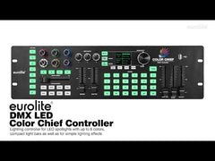 Eurolite DMX LED Colour Chief Controller Lighting Desk Control Eurolite DMX LED Colour Chief Controller Lighting Desk Control