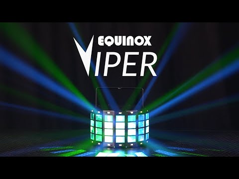 Equinox Viper LED Derby Style effet de lumière Disco DJ effet éclairage