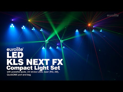 Eurolite Led Kls Barre Laser Next Fx Ensemble De Lumières