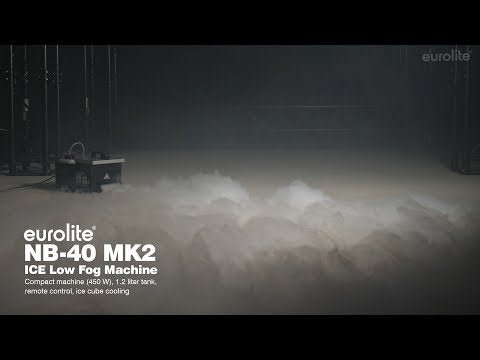 Eurolite NB-40 MK2 ICE Low Fog Machine Trockeneis-Effekt-DJ-Disco