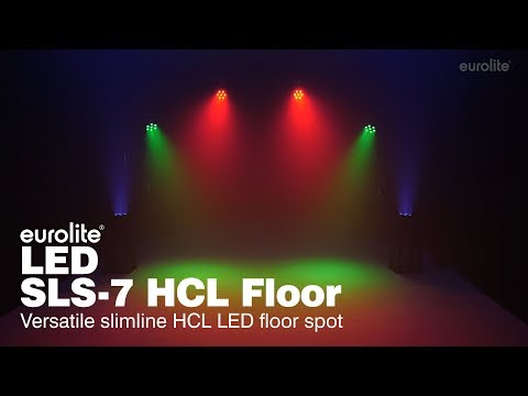 Eurolite Led Sls-7 Hcl Floor LED spotlight with RGBAW+UV