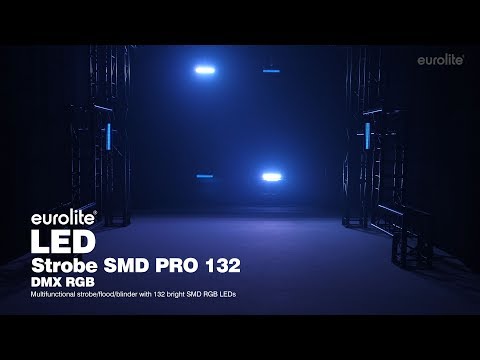 Eurolite Led Stroboscope Smd Pro 132 Dmx RVB