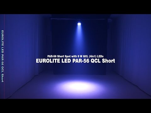Eurolite Led Par-56 Qcl Court Bk