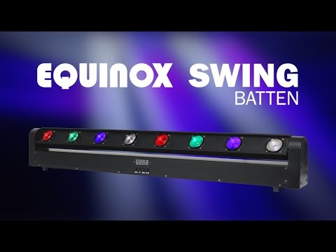 Equinox Swing Batten LED-Lichteffekt