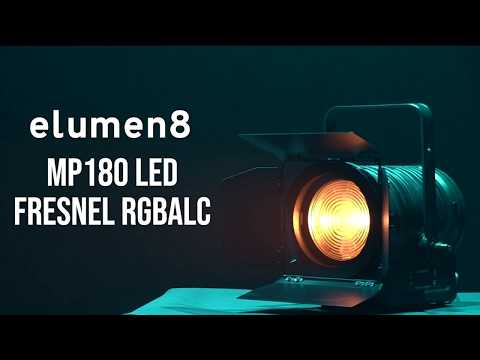 eLumen8 MP180 LED Fresnel RGBALC