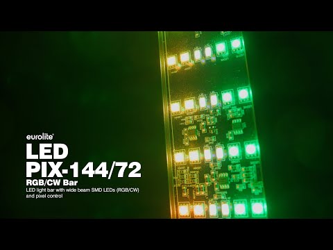 EUROLITE LED PIX-144/72 RGB/CW LED Light Bar Batten