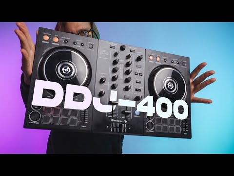 Pioneer DDJ400 2Ch DJ Controller For rekordbox DJ Software Plus Odyssey Case
