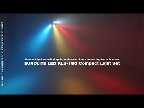 Eurolite Akku KLS-180 Battery Compact Light Set Par Bar Lighting System