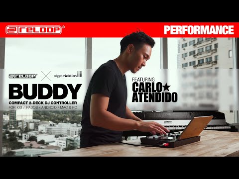 Reloop Buddy Compact 2-Deck DJAY Controller For iOS/ iPad OS/ Android/ Mac & PC