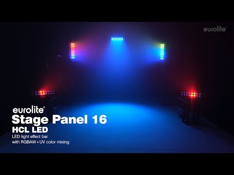 Eurolite Stage Panel 16 LED Flood Wash 16 x 12W HEX LED inc Remote