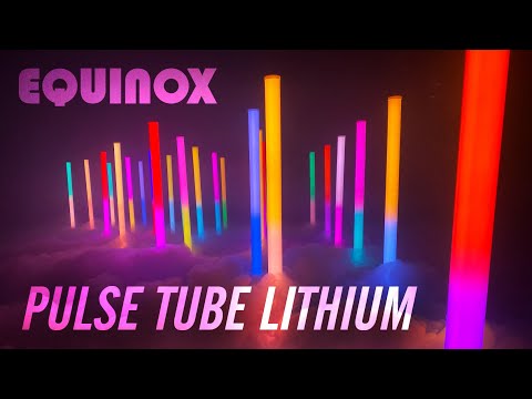 8x Equinox Pulse Tube Lithium LED Wireless Battens inkl. Fernbedienungen