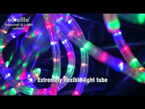 Eurolite Rubberlight Rl1-230V Mehrfarbig 9M