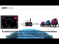 Interface Wi-Fi Eurolite freeDMX AP pour Light Captain ou Light'J Interface Wi-Fi Eurolite freeDMX AP pour Light Captain ou Light'J