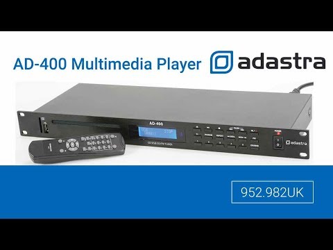 LECTEUR AUDIO MULTIMÉDIA CD/USB/SD Adastra AD-400