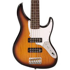 Fret King Perception Custom 5 String Bass - Original Classic Burst