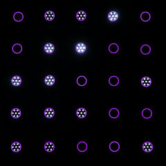 Equinox Eclipse Slim Profile Par Halo Ring 7x 8W RGBW LED