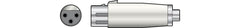 qtx-Adapter XLR-Buchse – Cinch-Buchse