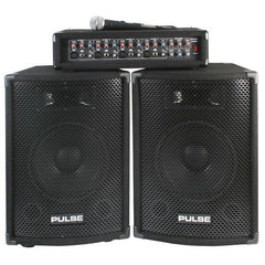 Pulse 2 x 100w DJ PA System Kit *B Stock*