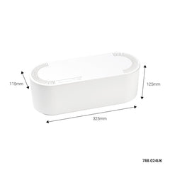 Dline Range-Câbles Petit Blanc
