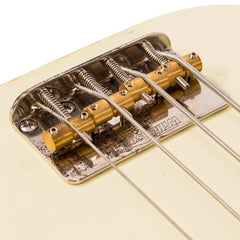 Vintage V4 Bass Icon - Distressed Vintage White