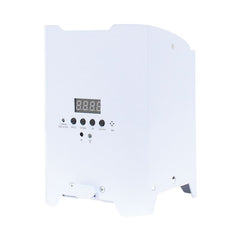 LEDJ Rapid QB1 Kabelloser LED-Uplighter (RGBW) in weißem Gehäuse