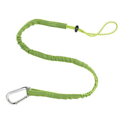 ELLER Ergodyne Squids� 3100EXT Single Carabiner Tool Lanyard 107-137cm, Lime Ext