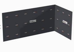 Wentex SET Frame - L-Shape  6m x 3m x 3m SET Exhibition Stand Wall Including Support