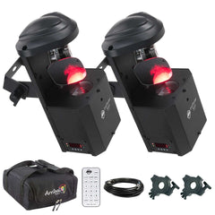 AMERICAN DJ INNO POCKET SCAN PACKAGE MIRROR SCANNER LED DMX LIGHTING EFFECT